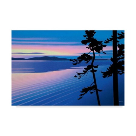Trademark Fine Art Ron Parker 'Sea Bank Dawn' Canvas Art, 16x24 ALI32676-C1624GG